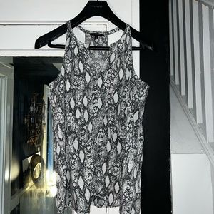 Banana Republic Snake Skin Tank Top